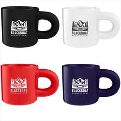 DH8197 15 Oz. Otis Chunky Handle Ceramic Mug With Custom Imprint